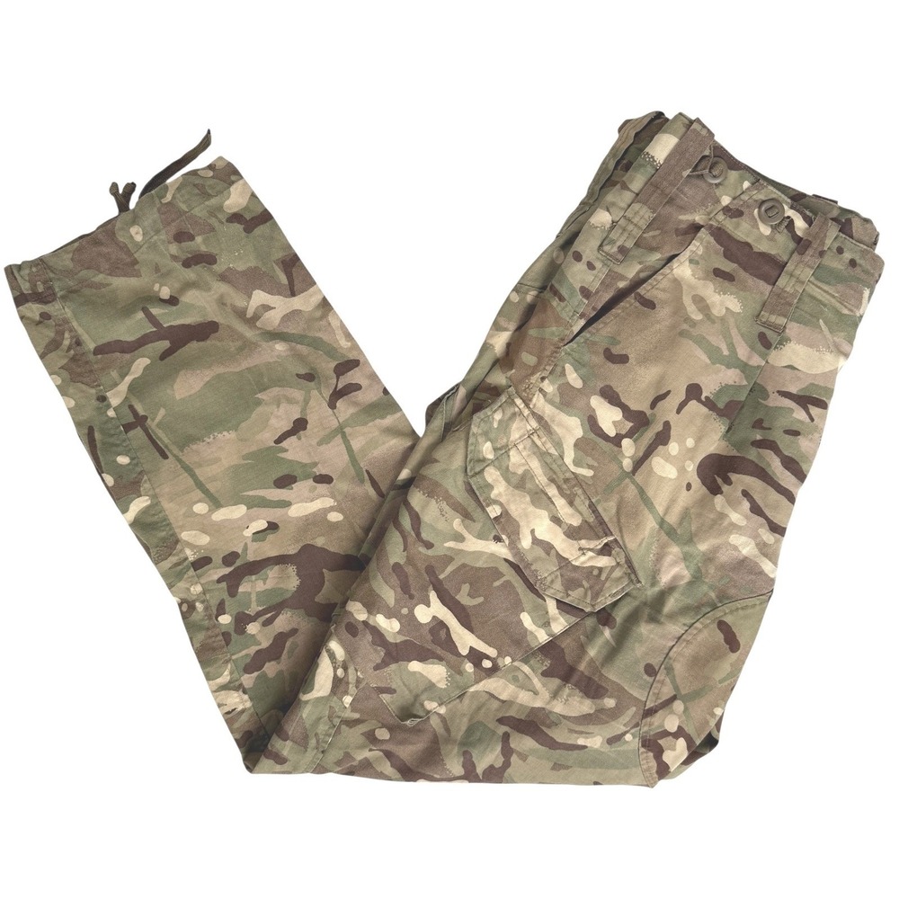 Mens Military Camo Combat Trousers Mens 34x30 Insect Repellent Treated